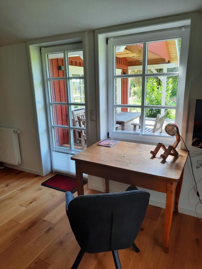 Idyllisches Schwedenhaus In Ruhiger Hanglage Oetzen Extérieur photo